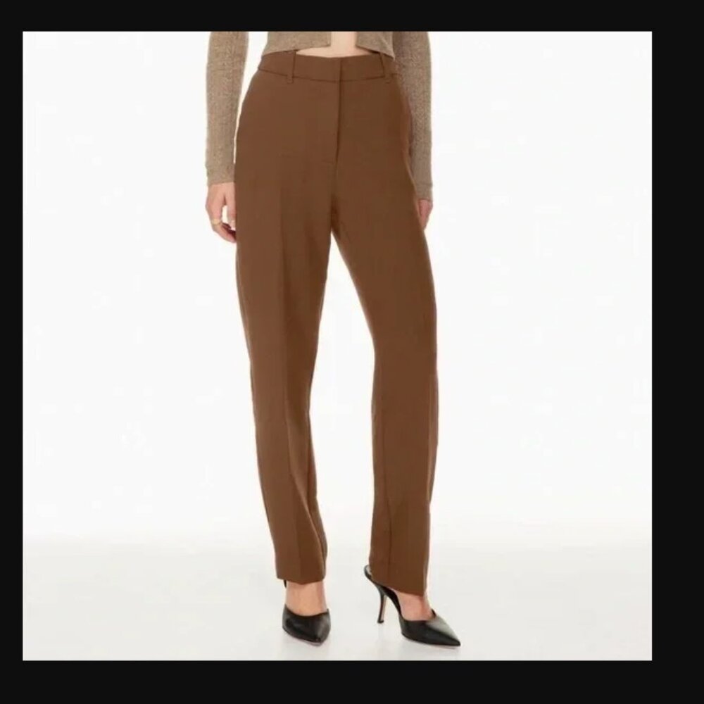 Aritzia Wilfred Chopin Pant – Cognac (Size 6) | New with Tags